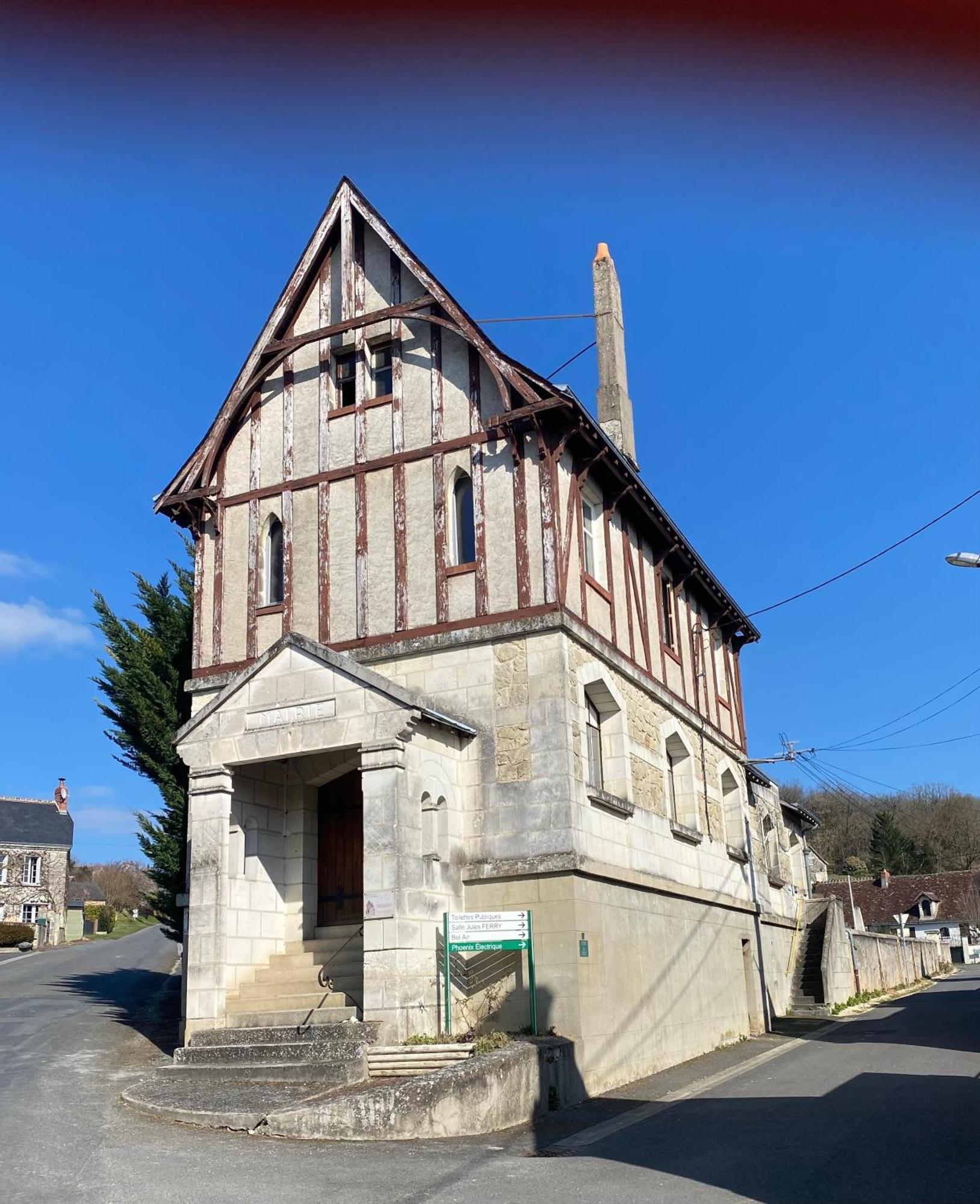 Villa Gite De L'Ancienne Mairie Le Petit-Pressigny Exterior foto